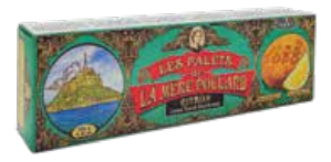Les Palets Citron Lemon French Shortbreads